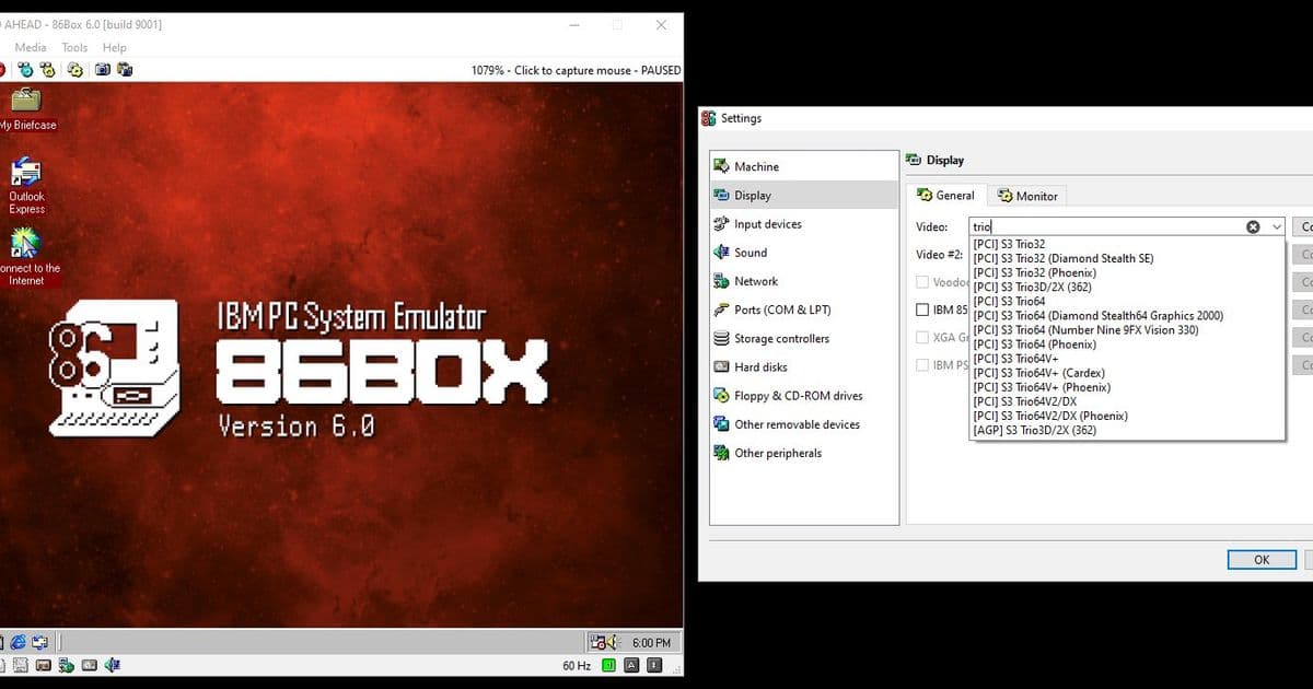 86Box v6.0 Revives Retro PC Emulation with a Hefty Feature Set