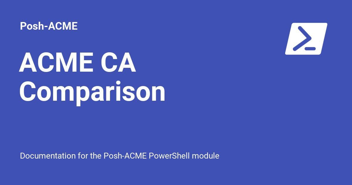 Understanding the Differences Between Free ACME Certificate Authorities