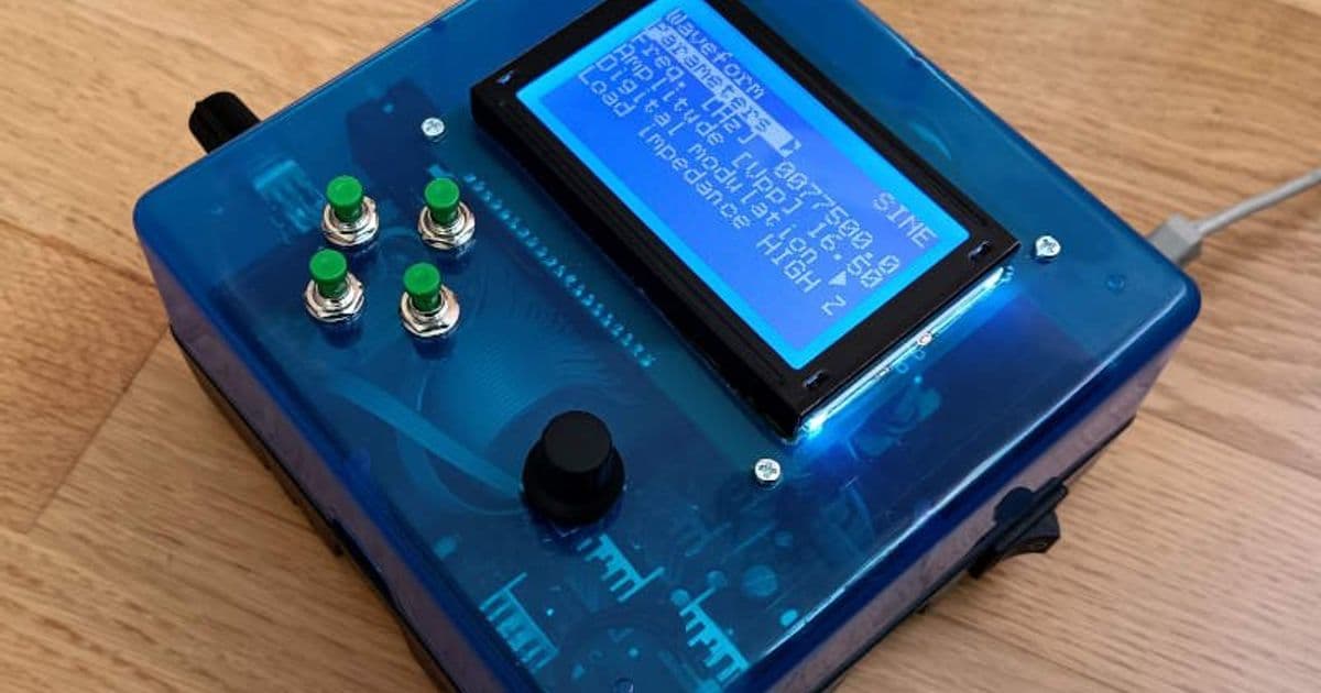 Building a Baby DDS Signal Generator: From Concept to Working Instrument
