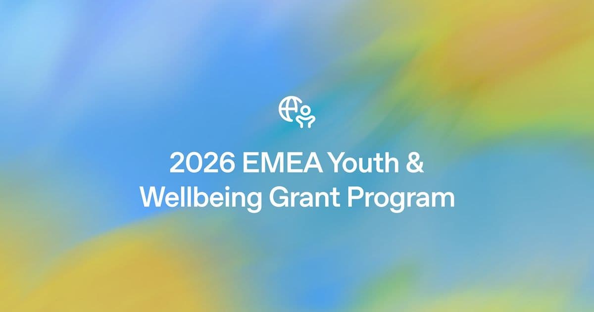 OpenAI Launches €500K Grant Program for Youth AI Safety Research in EMEA