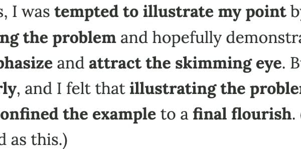 The Overuse of Bold Text in Technical Writing: A Growing Problem