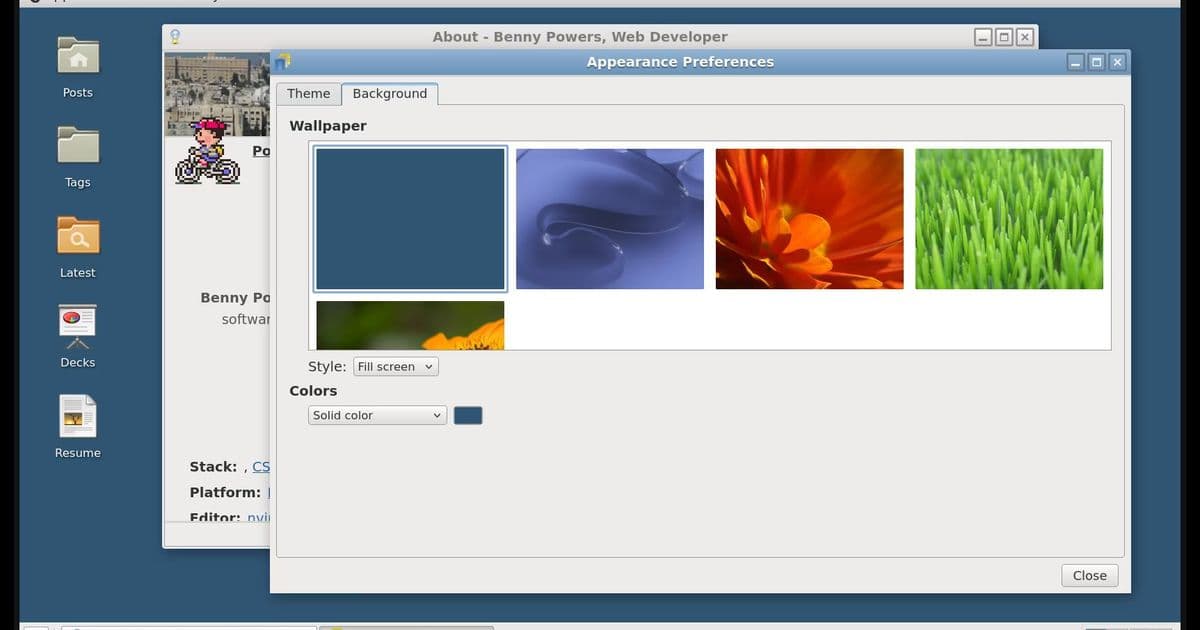 When the Web Becomes a Retro Desktop: Recreating GNOME 2.20 with Lit and View Transitions
