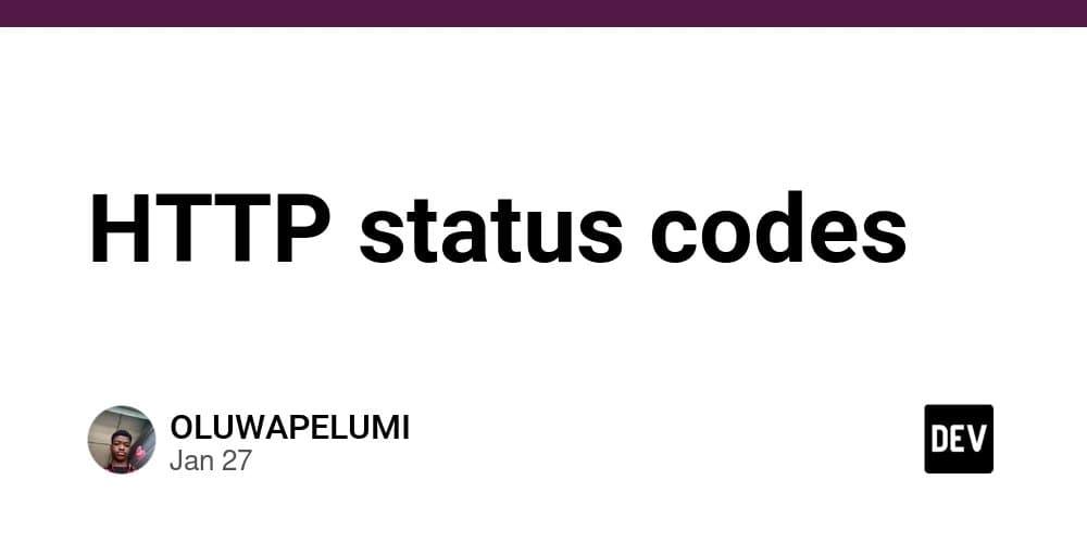HTTP Status Codes - DEV Community