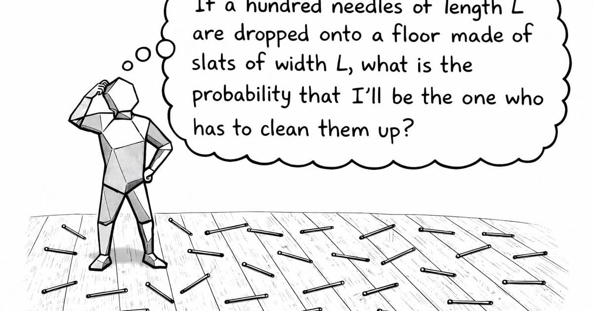When Stupid Questions Meet AI: A Mathematician's Unexpected Journey to π