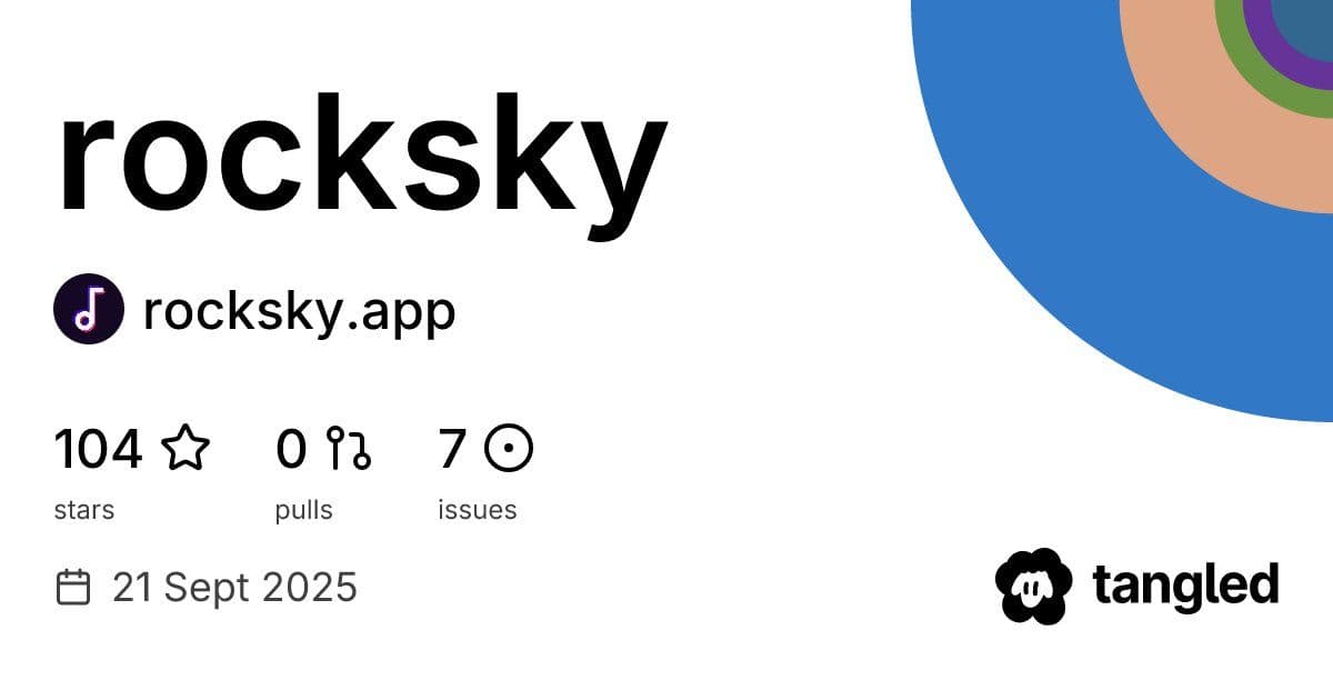 Rocksky Launches Decentralized Music Tracking on the AT Protocol