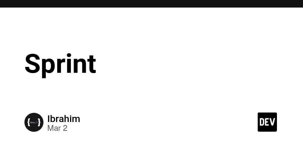 Sprint: A Productivity Framework for Express Developers