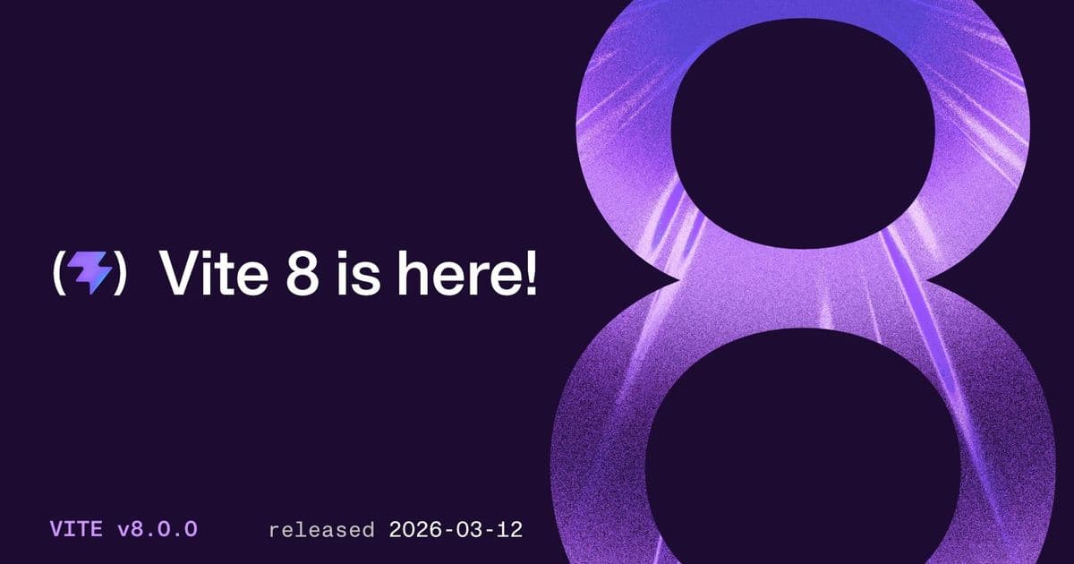 Vite 8.0 Launches with Rolldown Bundler, Delivering 10-30x Faster Builds