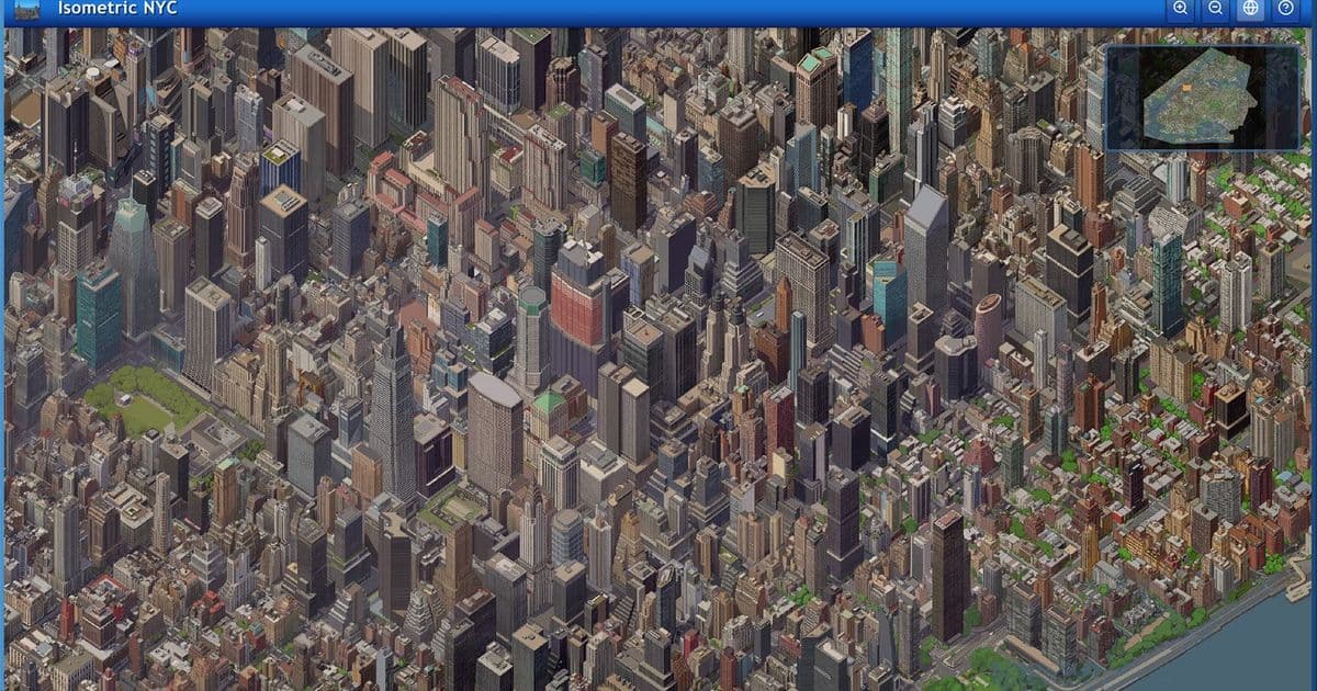 Building an Isometric NYC: A Case Study in AI-Assisted Creative Software
