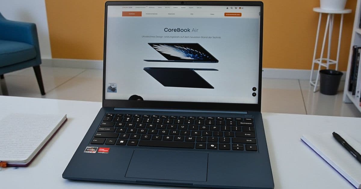 Chuwi CoreBook Air Review: Budget AMD Ryzen Notebook Tested