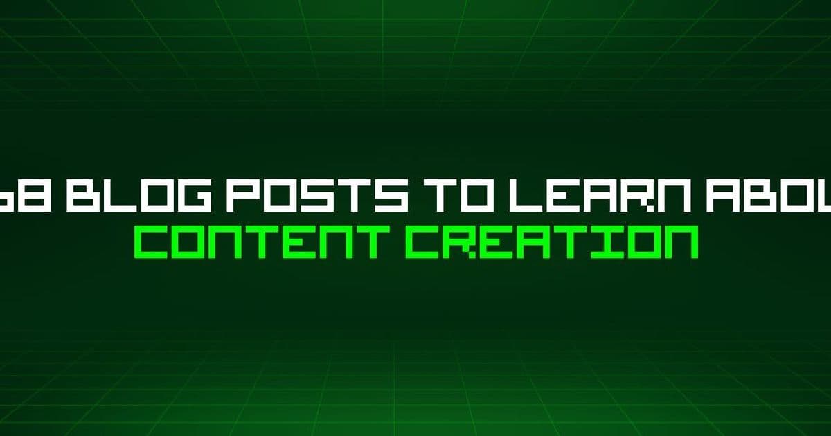 A Curated Guide to 168 HackerNoon Stories on Content Creation