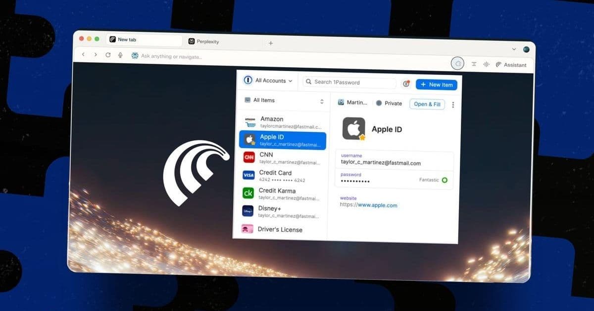 1Password and Perplexity Partner to Fortify Security in AI Agentic Browsing