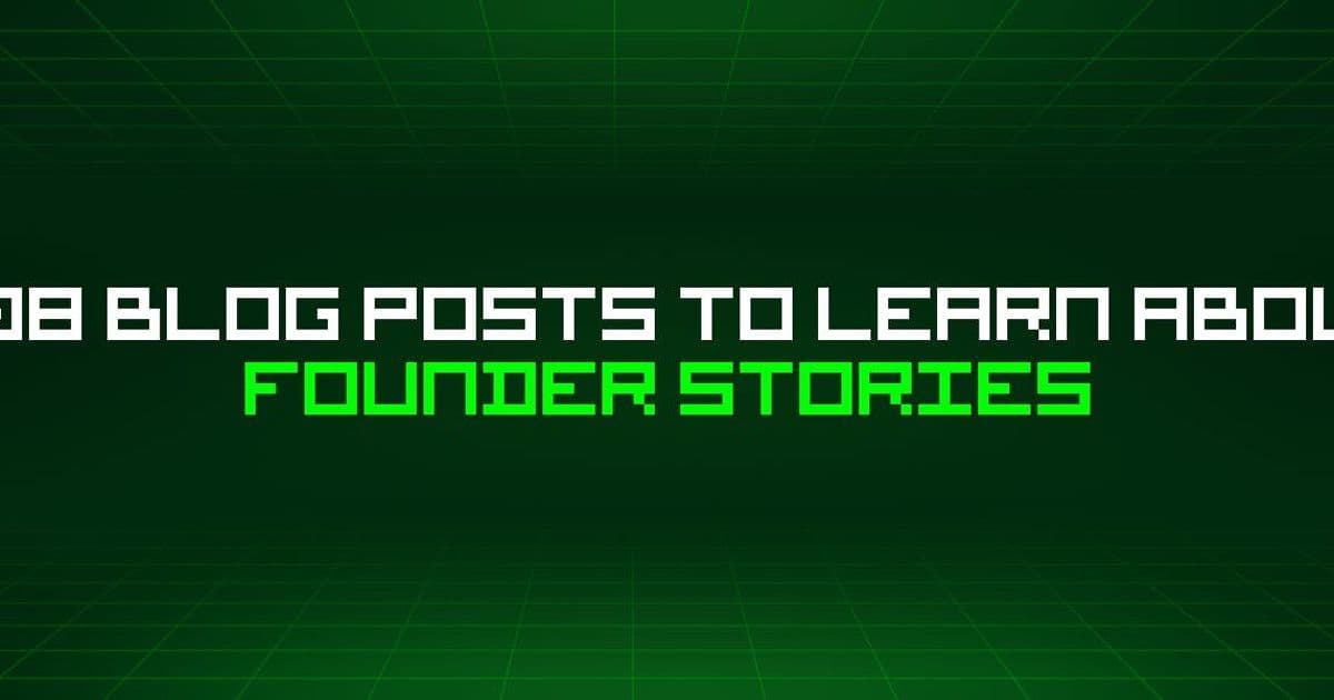 What 308 Founder Stories Reveal About Solving Hidden Problems and Finding Traction