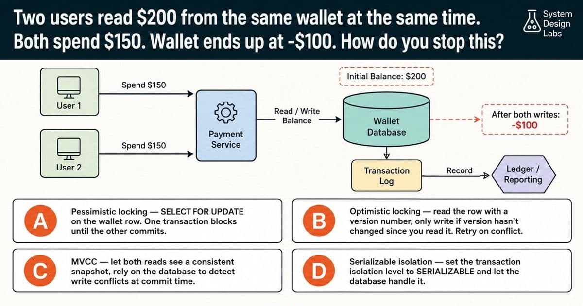 Concurrency Control in Payment Systems: Why Your Locking Strategy Determines Whether You Lose Money