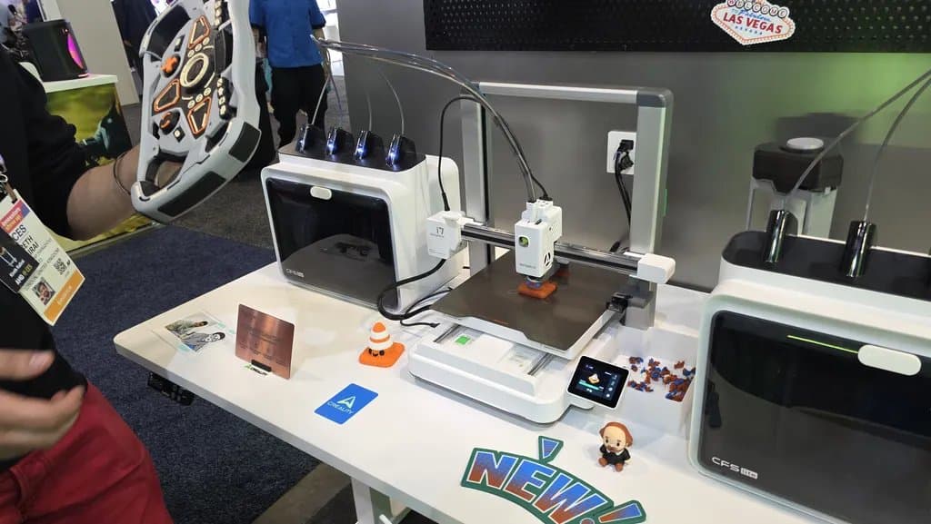 Consumer 3D Printing Advances at CES 2026: Multicolor Systems and Material Innovations Dominate