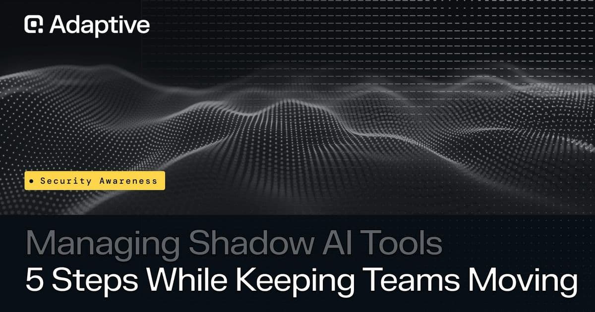 5 Steps to Managing Shadow AI Tools Without Slowing Down Employees