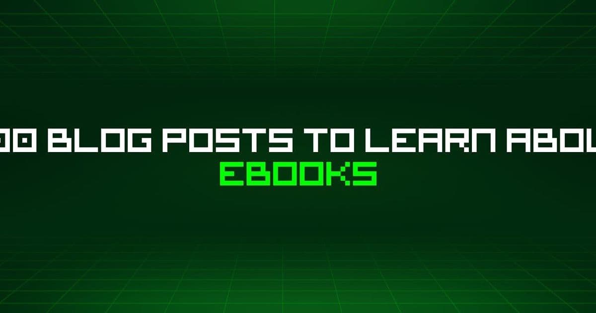 Learn Repo Launches Comprehensive Ebooks Collection: 500 Posts Covering Digital Reading Revolution