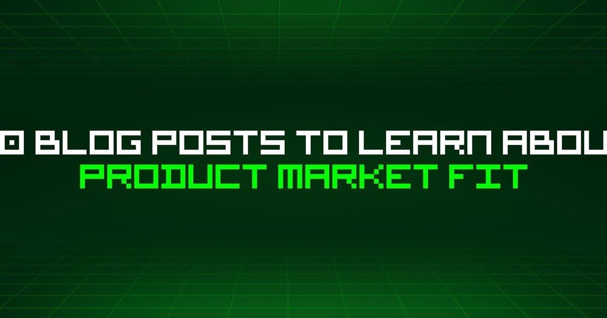 What 80 Posts on Product-Market Fit Reveal About How Founders Actually Find It