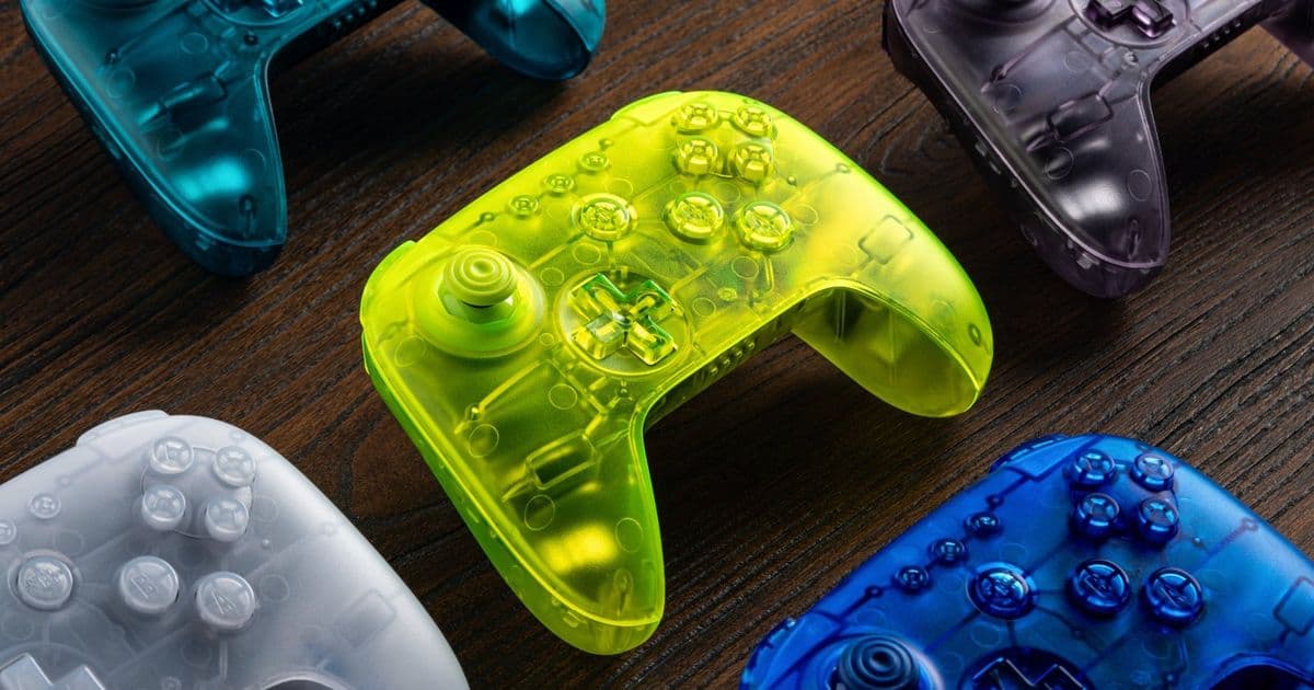 8BitDo's New Translucent Controllers Channel Nintendo 64's Prototype Colors