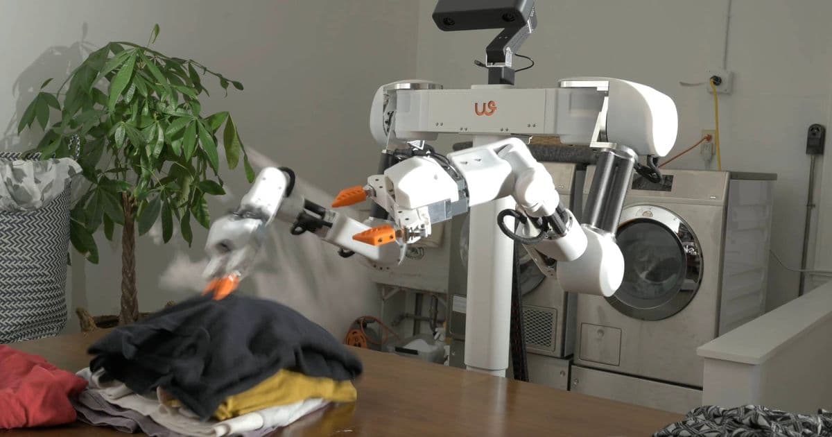 Weave Robotics' $8K laundry bot needs human help to fold your unmentionables