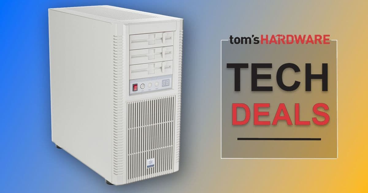 90's Styled Retro Tower Case Hits All-Time Low — Save $30 on the Silverstone FLP02W PC Case