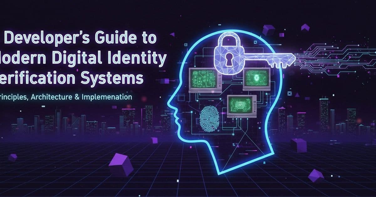 Beyond Passwords: Building Modern Digital Identity Verification Systems