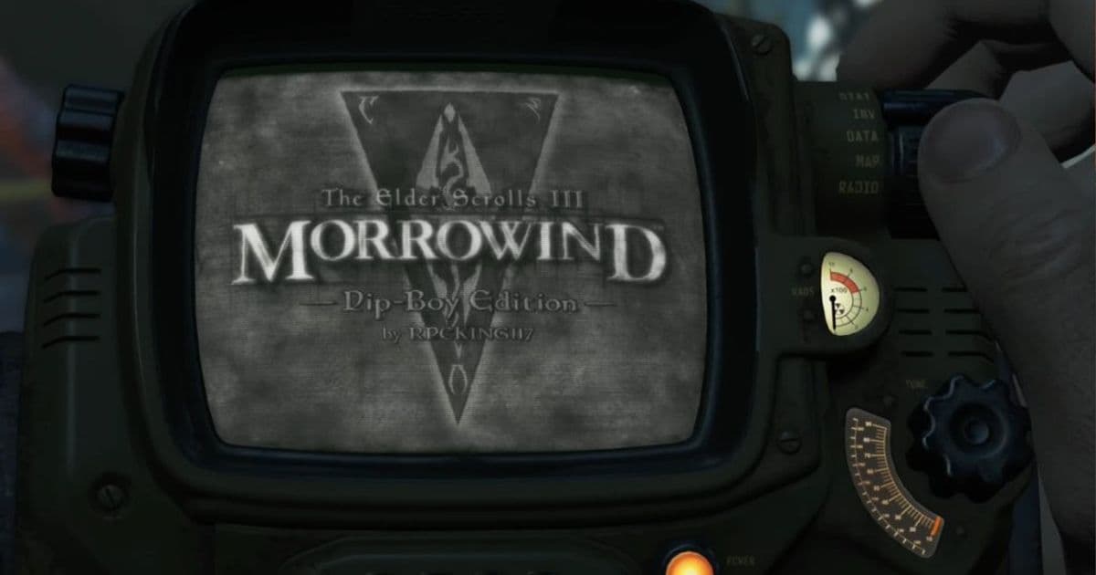 Morrowind in Your Wrist: Modder Successfully Ports Entire Game to Fallout 4's Pip-Boy