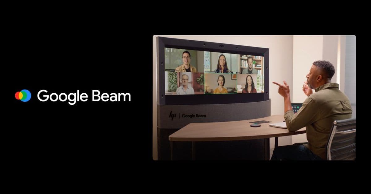 Google Beam Enhances Hybrid Meetings with True-to-Life Participant Rendering