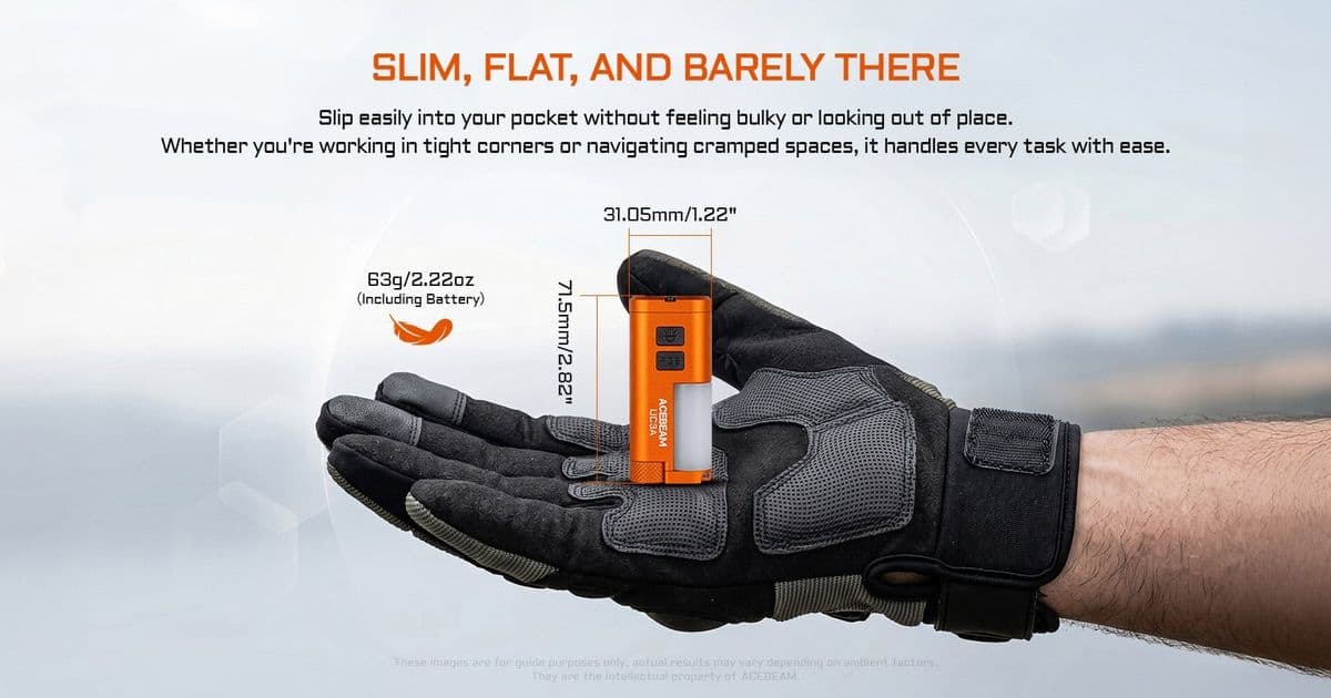 Acebeam UC3A – A $25 USB‑C/AAA hybrid flashlight packs surprising versatility