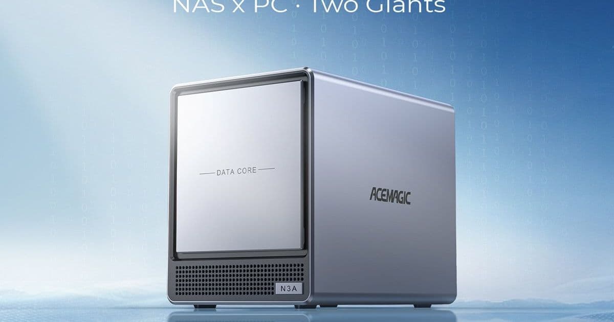 Acemagic N3A Combines Mini PC and NAS Functionality with Six Drive Bays