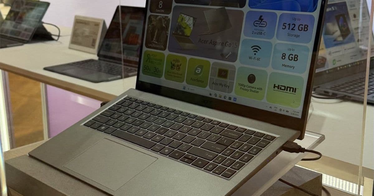 Acer's Aspire Go 15 2026: Snapdragon-Powered MacBook Neo Challenger Arrives