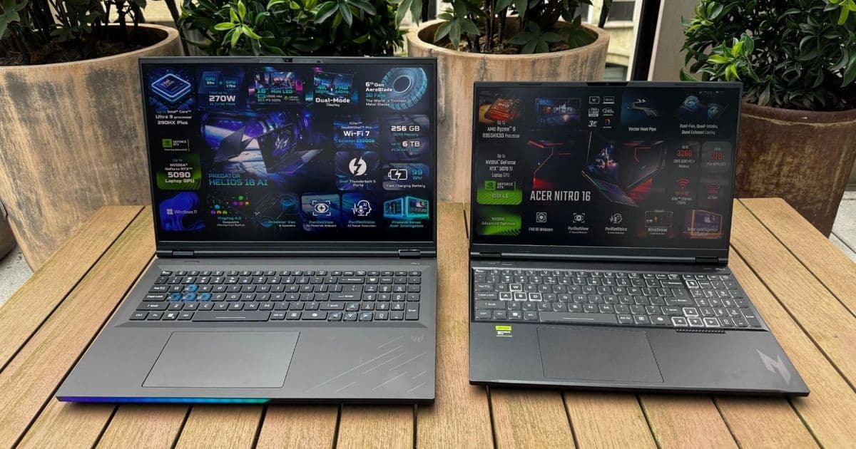 Acer rolls out Ryzen 9 9955X3D Nitro 16 and AI‑focused Predator Helios 18 at Computex 2026