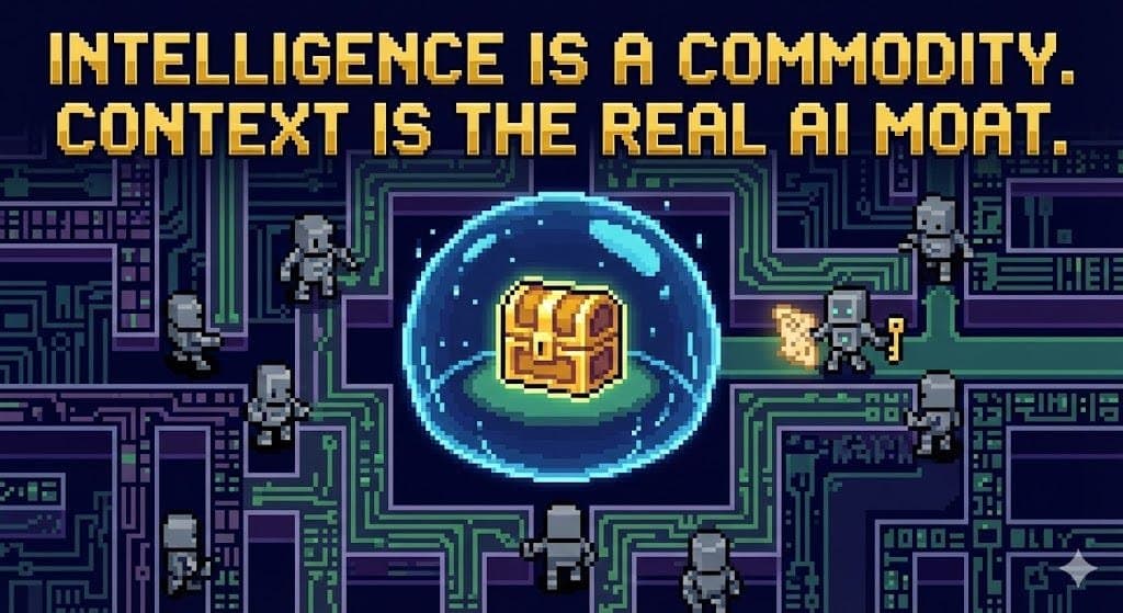 Intelligence is a Commodity. Context is the Real AI Moat.