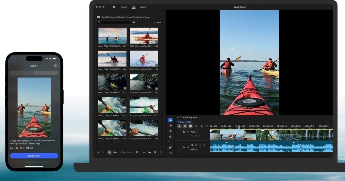 Adobe Premiere Launches Free iPhone App: Pro Video Editing Goes Mobile