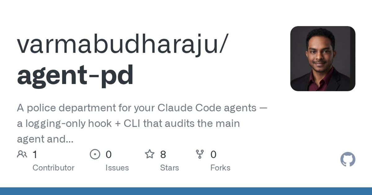 agent-pd Bets That Watching Your AI Agents Beats Trying to Stop Them