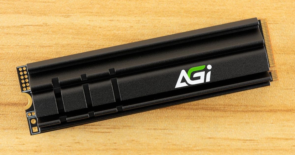 AGI AI858 brings 14 GB/s PCIe 5 SSD speed to budget buyers