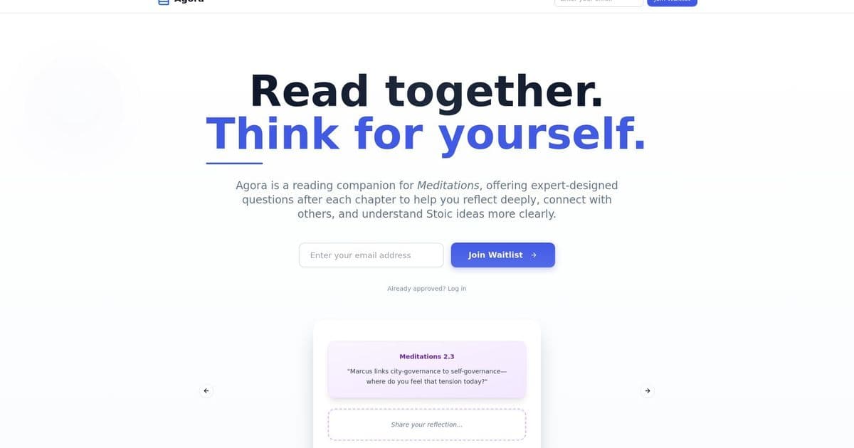 Agora Books Launches to Simplify Building Custom AI Agents for Knowledge Management