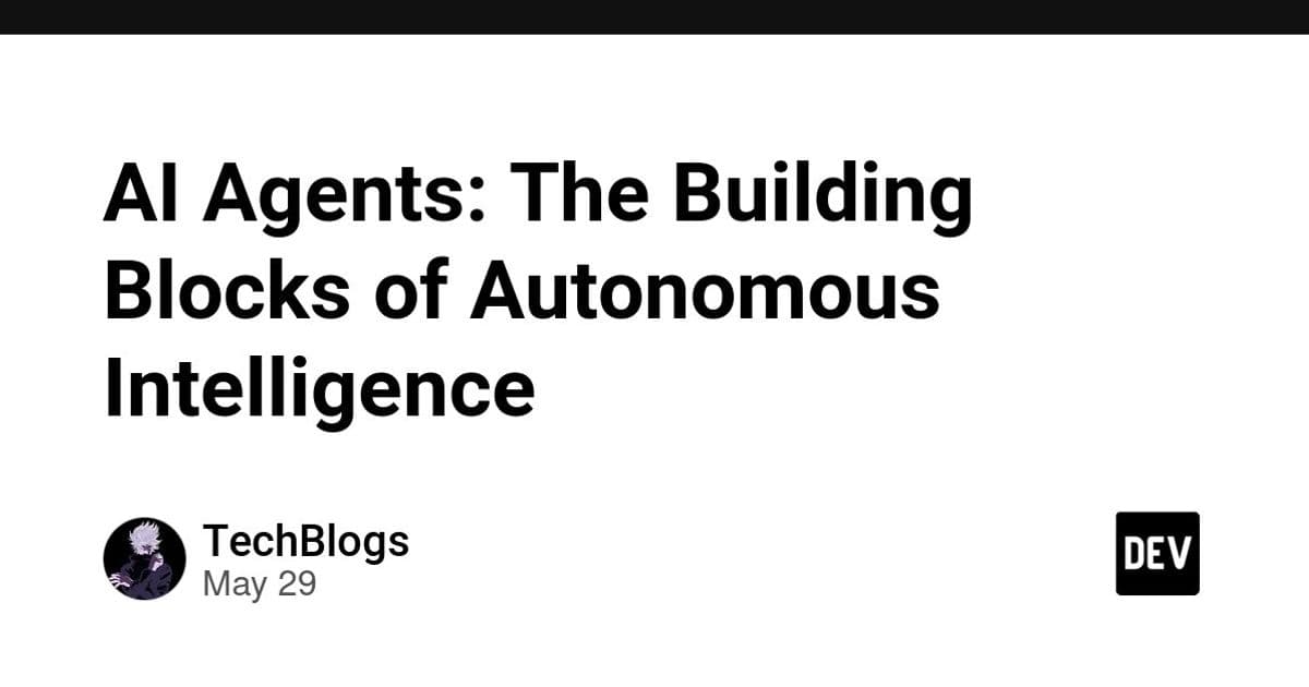 AI Agents: The Building Blocks of Autonomous Intelligence