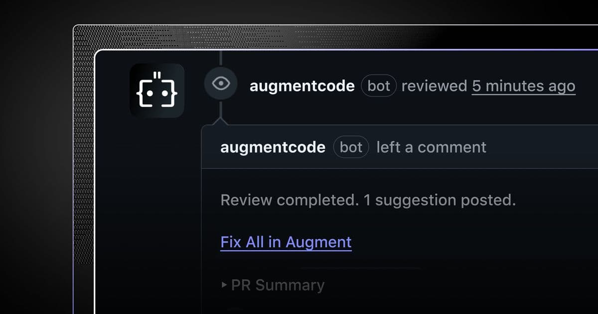 AI Code Review at Scale: Augment's New Tool Tackles the Signal-to-Noise Problem