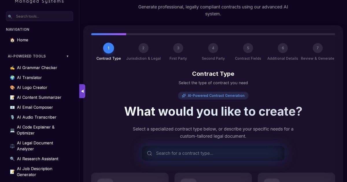 AI Contract Generator: Transforming Legal Documentation with Intelligent Automation