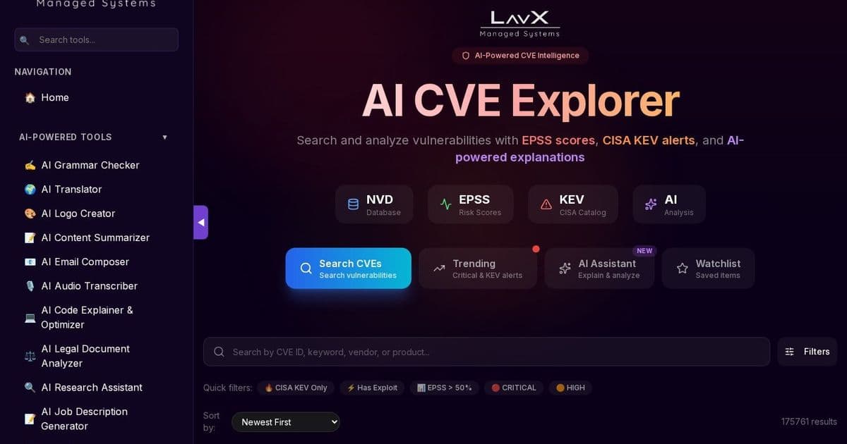 AI-Powered CVE Intelligence: Transforming Vulnerability Management for Modern Enterprises