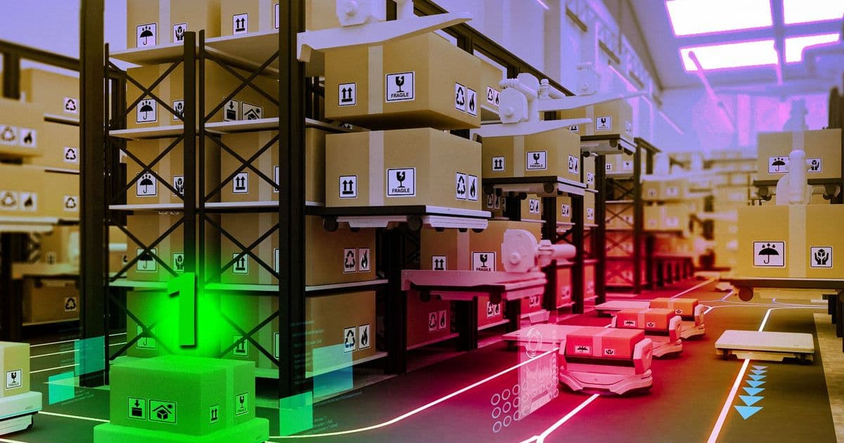 AI System Learns to Keep Warehouse Robot Traffic Running Smoothly