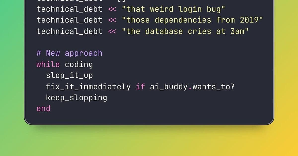 AI Ushers in the ZIRP Era of Technical Debt: Where Infinite Leverage Meets Zero-Cost Refactoring
