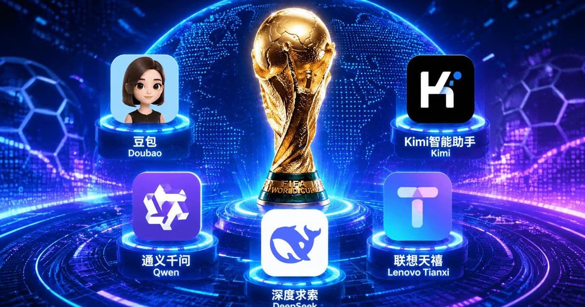 Five Chinese AI Assistants Tried to Predict the 2026 World Cup. The Setup Says More Than the Picks
