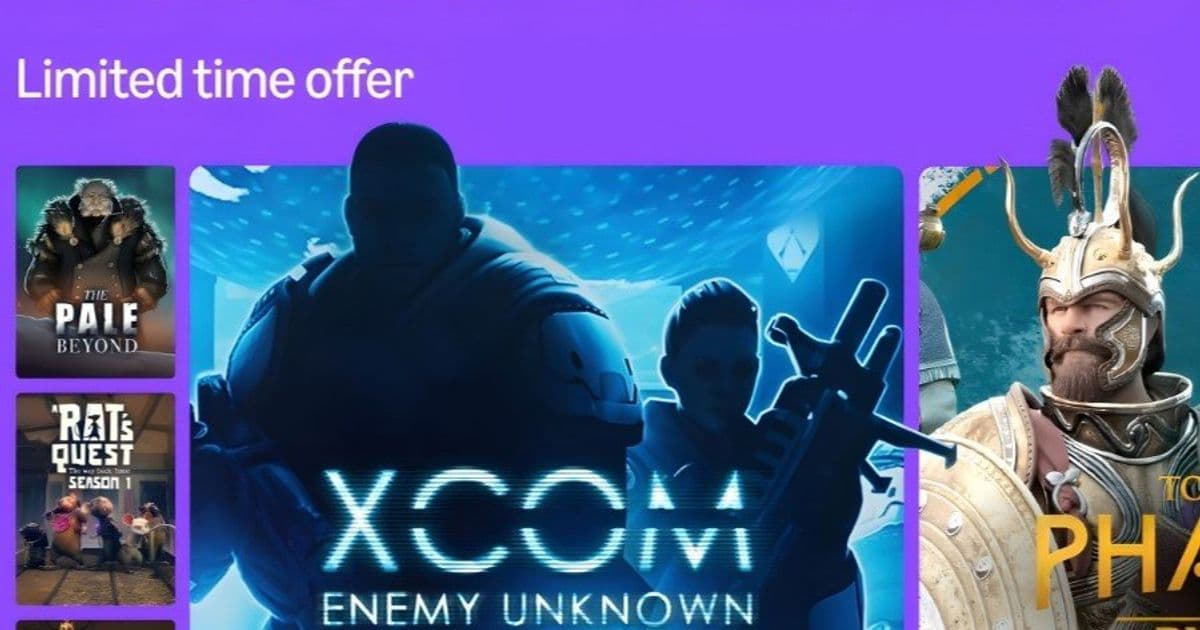 Amazon Luna April 2026 Free Games Lineup: 12 Titles Including XCOM and Total War