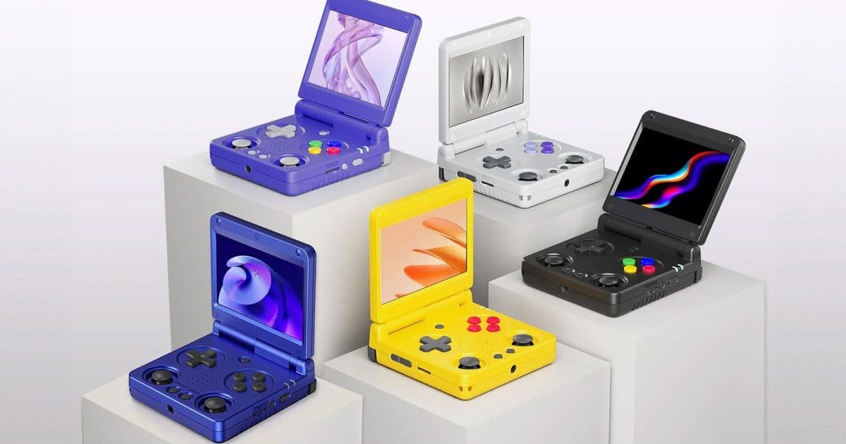 Anbernic’s RG34XXSP Retro Handheld Slips to 512 MB LPDDR3 Amid Global DRAM Shortage