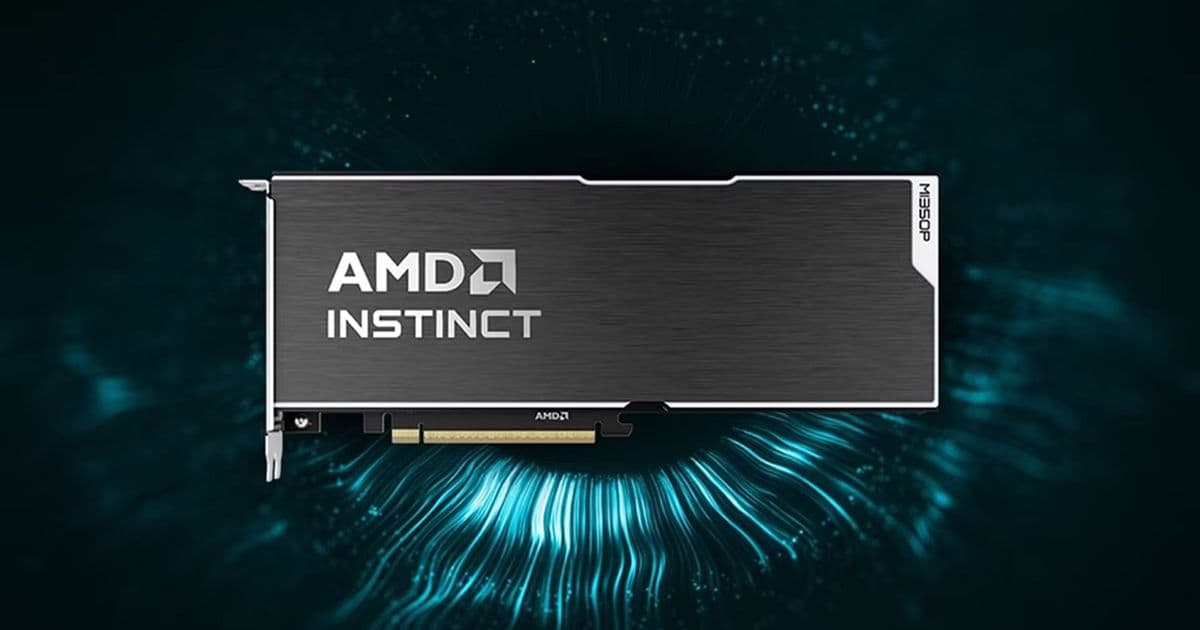 AMD Instinct MI350P PCIe AI Accelerator Debuts With 144GB HBM3E, 40% FP16/FP8 Compute Lead Over Nvidia H200 NVL