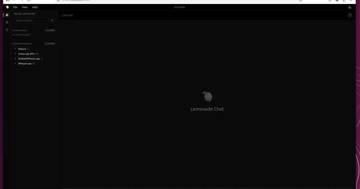 AMD Makes Lemonade AI Server More Embed-Friendly for App Developers