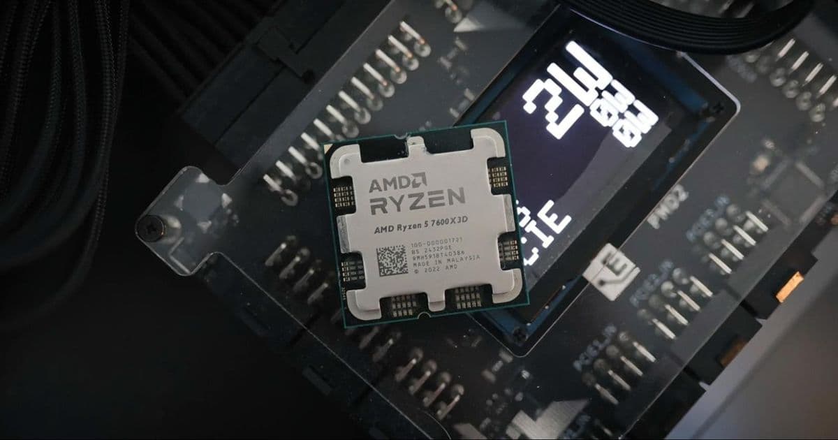 AMD's Ryzen 5 7600X3D Maintains Gaming Dominance Despite Aging Architecture