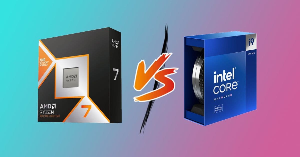 AMD Ryzen 7 9850X3D vs Intel Core i9-14900K: Gaming King vs Productivity Powerhouse