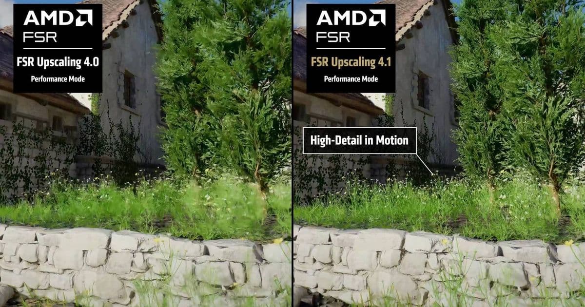 AMD Extends FSR 4.1 AI Upscaling to Older Radeon RX GPUs